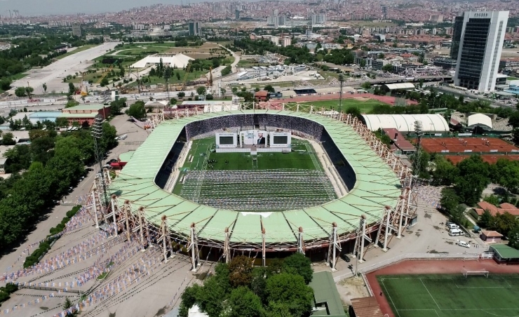 Ak Parti’nin Büyük Ankara Mitingi İçin Hazırlıklar Devam Ediyor