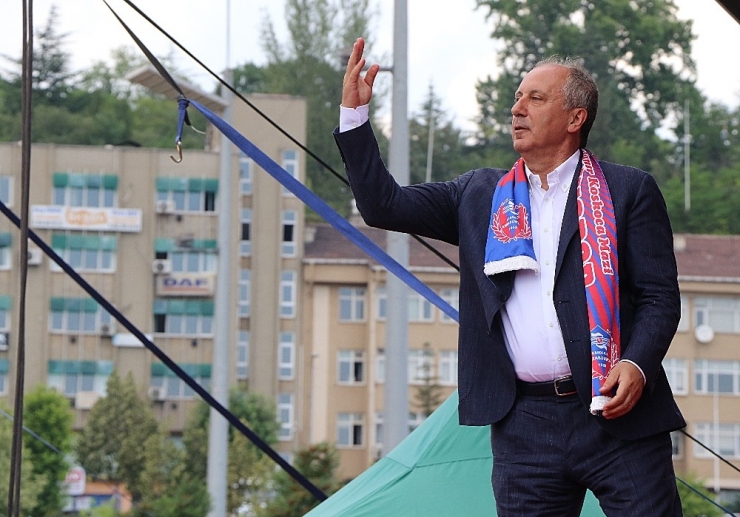 Chp Cumhurbaşkanı Adayı Muharrem İnce Karabük’te