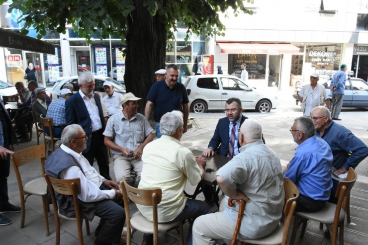 Keskin, Esnaf Ziyareti Yaptı Sıkmadık El Bırakmadı