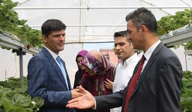 İl Müdürü Yoldaş’ın Gölpazarı Teması