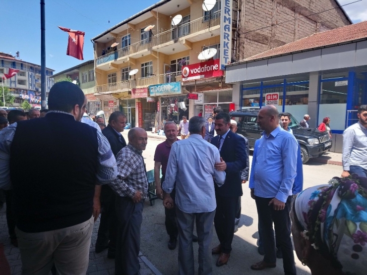 Mhp’ye Hekimhan’da Coşkulu Karşılama