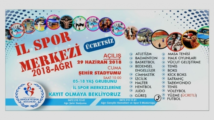 Ağrı’da Yaz Kurslarına Kayıtlar Başladı