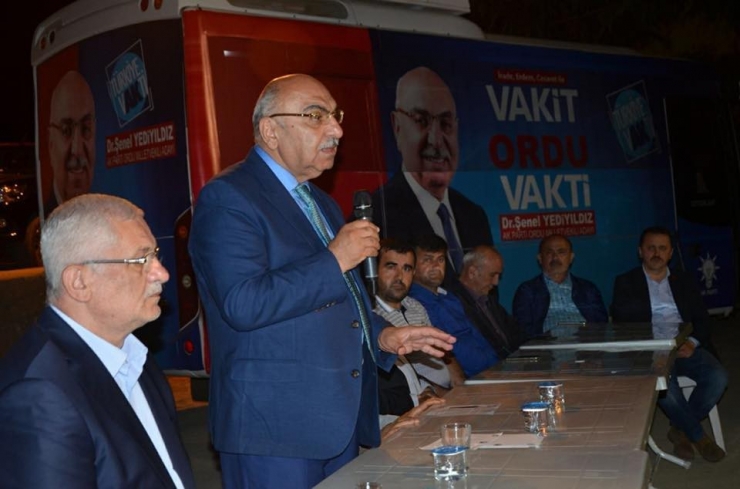 Yediyıldız’ın Seçim Çalışmaları Aralıksız Devam Ediyor