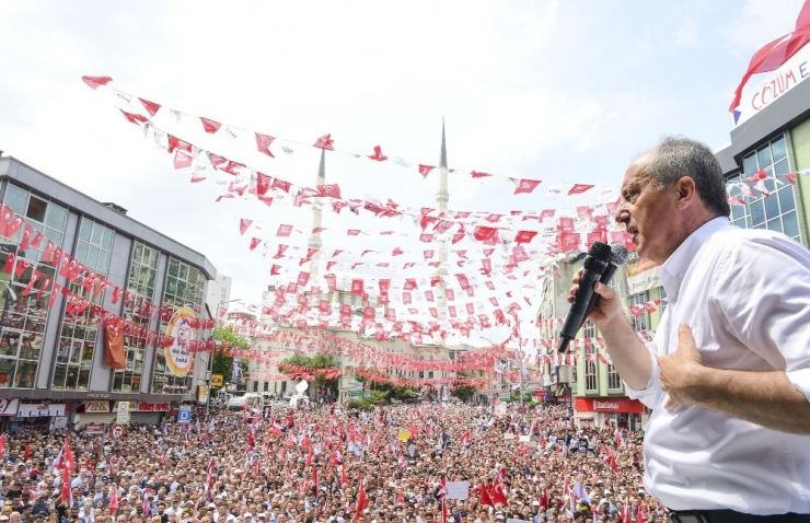 Muharrem İnce: "Siyasi Parti Vaatlerini Okudum, Bazı Projeler Hoşuma Gitti"