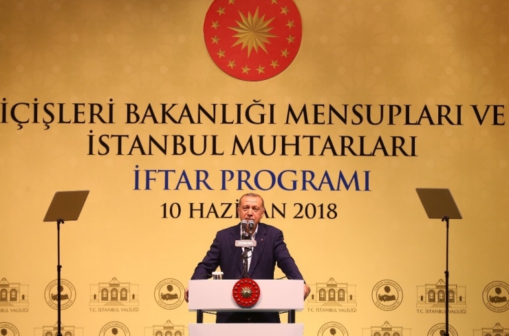 Cumhurbaşkanı Erdoğan: “Benim İçin Muhtar Bile Olamaz Diyenler Milli İradenin Ne Demek Olduğunu Bilmiyorlardı”
