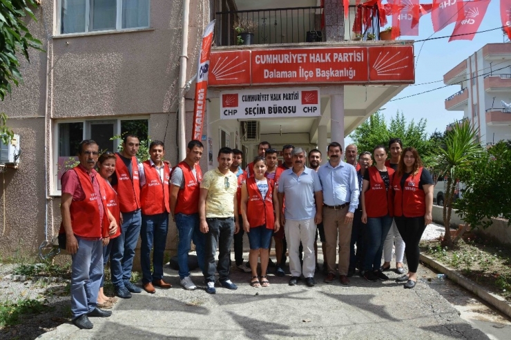 Chp’li Gençlerden Dalaman’da Seçim Çalışması