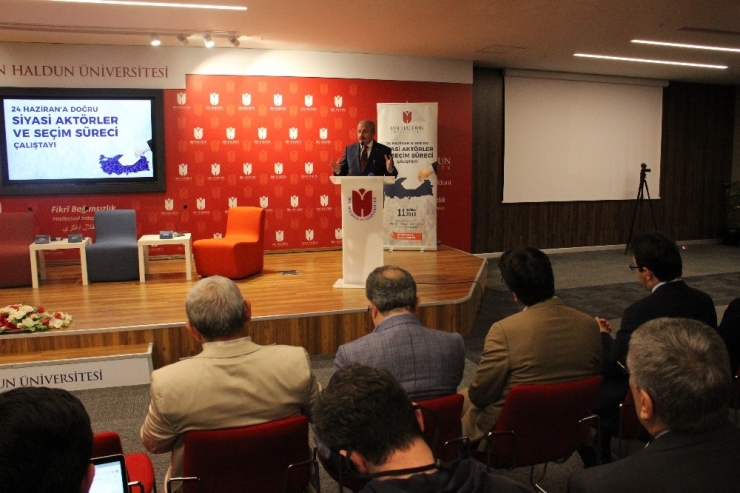 Şentop: ’’Muharrem İnce’nin Adaylığı Chp’nin İçindeki Başkanlık Yarışıyla İlgili Bir Mesele’’