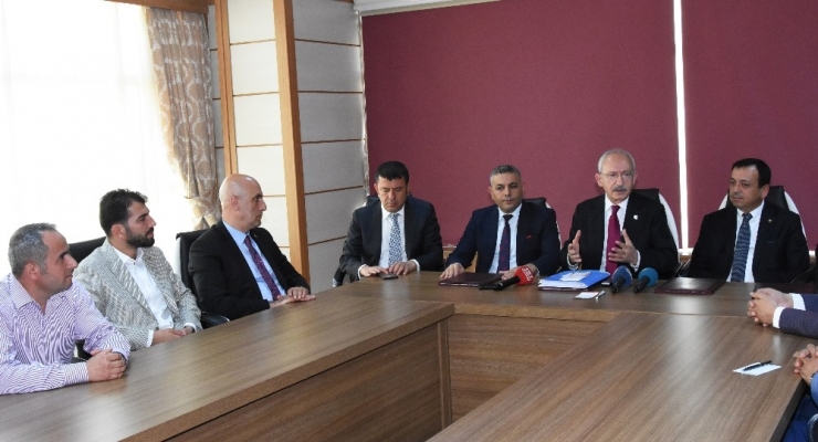 Chp Genel Başkanı Kemal Kılıçdaroğlu: