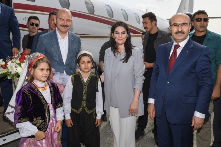 İçişleri Bakanı Süleyman Soylu Adana’ya Geldi