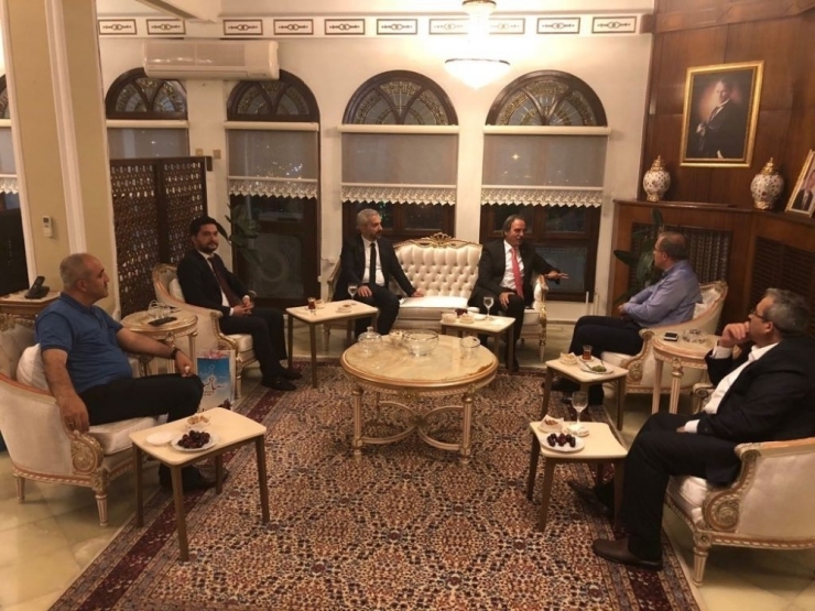 Rektör Bağlı Tokat Valisi Toraman’ı Ziyaret Etti