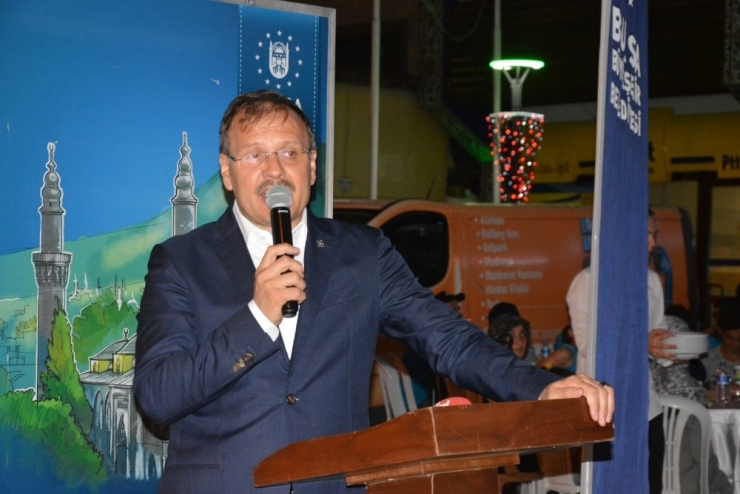 Başbakan Yardımcısı Çavuşoğlu İznik’te İftara Katıldı