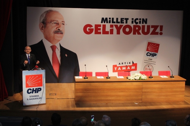 Chp Lideri Kılıçdaroğlu: "Ülkenin Yorgun İnsanlara Değil, Genç Dinamik Yöneticilere İhtiyacı Var"