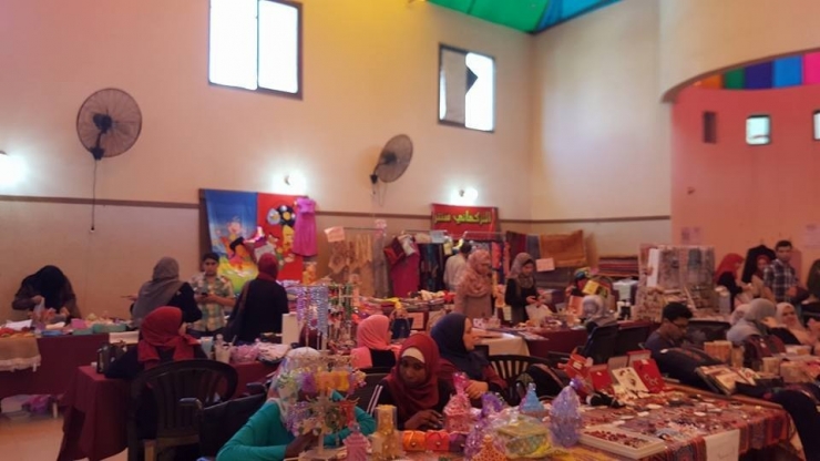 Gazzeli Kadınlar El Emeklerini Sergiledi