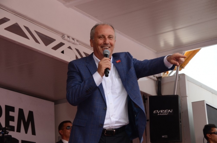 Chp Cumhurbaşkanı Adayı İnce: "2.5 Milyon Suriyeli Daha Gelebilir. Eğer Gelirlerse Yandık"