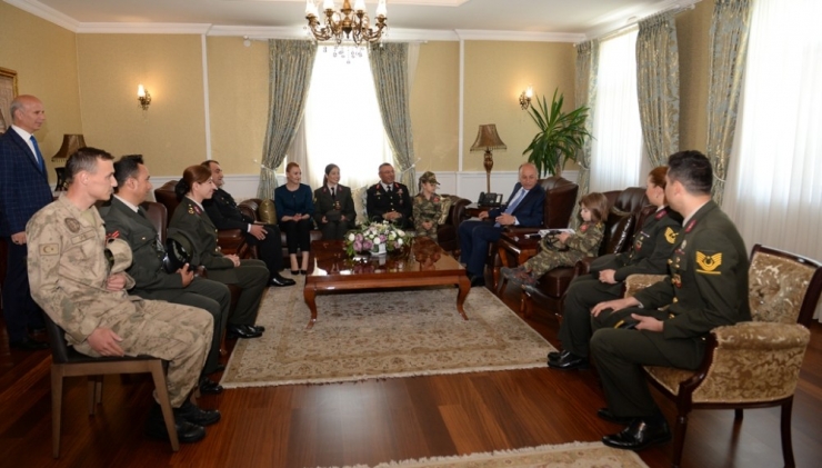 Jandarma Teşkilatından Vali Azizoğlu’na Ziyaret