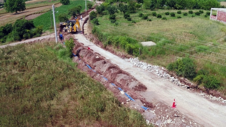 Kızılcaali’nin İçmesuyu Şebekesi Yenilendi