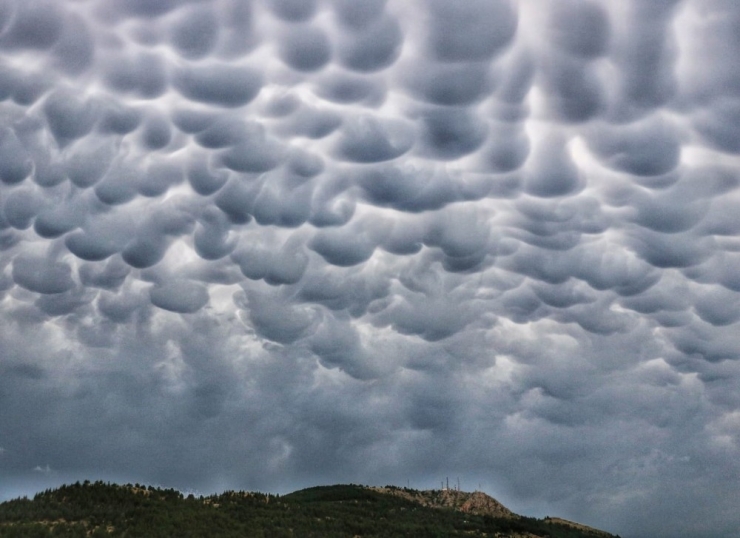 Tokat’ta Sıra Dışı Doğa Olayı Objektiflere Yansıdı