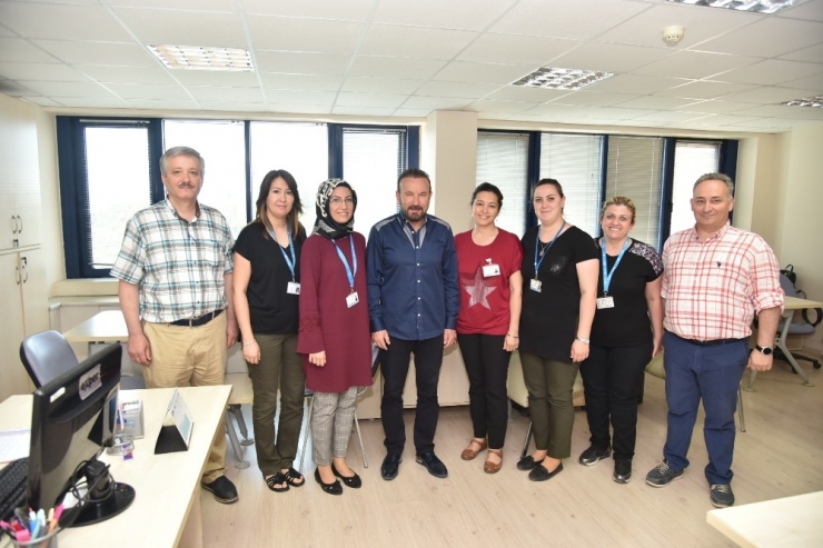 Nevzat Doğan, İlk Bayramlaşmayı Belediye Personeliyle Yaptı