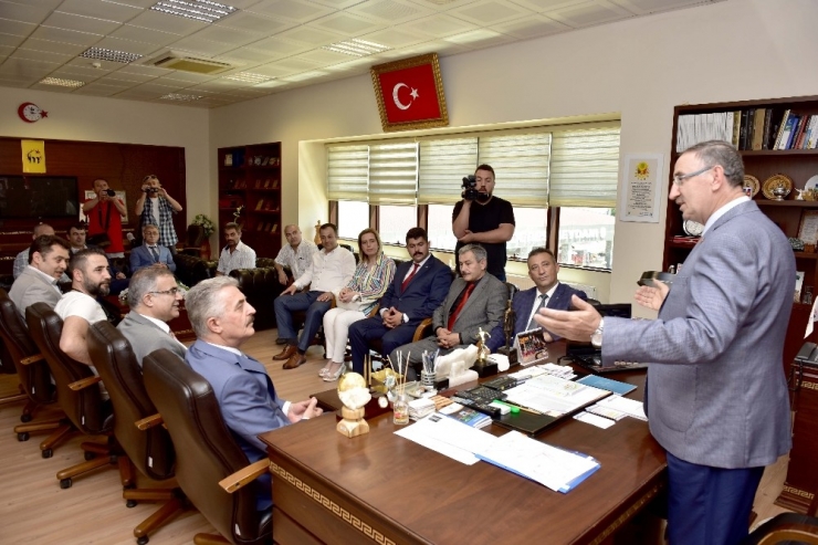 Büyükataman’dan Başkan Kurtulan’a Ziyaret