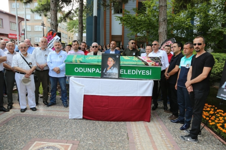 Odunpazarı Belediye Başkan Yardımcısı Çokar Son Yolculuğuna Uğurlandı