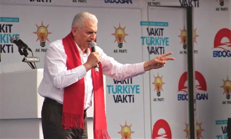 Başbakan Yıldırım: “Bizim İçin Konya, Yozgat, Sakarya, Erzincan Neyse Dersim De Aynısıdır”