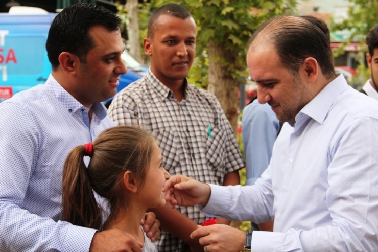 Ak Parti’li Baybatur, Sarıgöl Teşkilatıyla Bayramlaştı