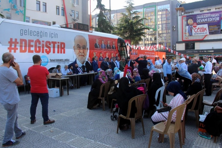 Karamollaoğlu, Samsun Programını Uçak Bulamadığı Ve Tv’den Teklif Aldığı İçin İptal Etti