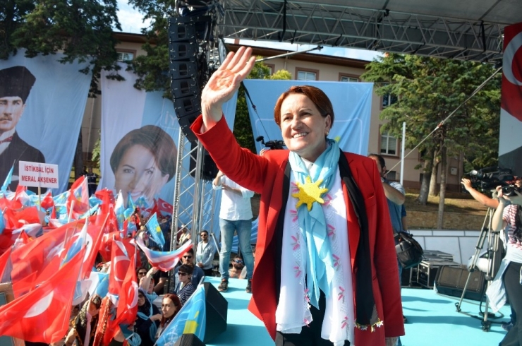 Akşener, Bilecik’te Konuştu