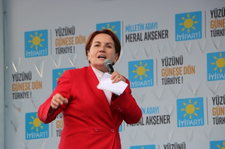 Akşener Niğde’de Miting Yaptı