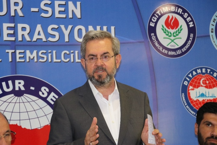 Ünüvar: “Milletimiz, Kaos İsteyenlerle Sağlam İrade Arasında Bir Tercih Yapacak”