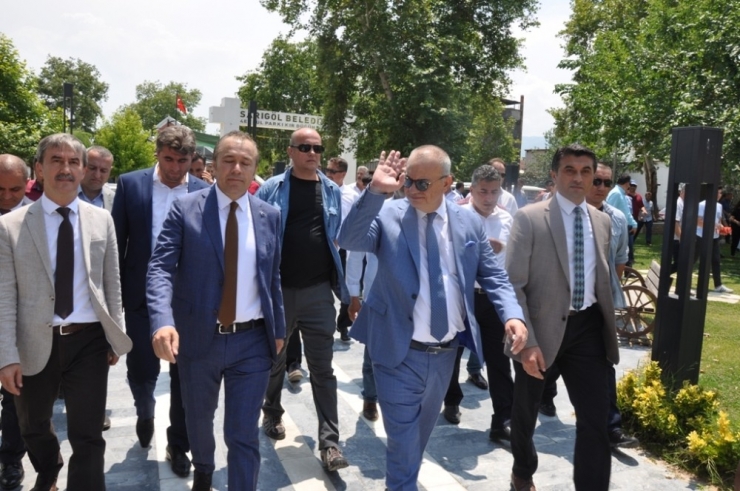 Mhp’li Belediye Başkanları Sarıgöl’de