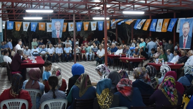 Ak Partili Özkan Seçim Çalışmalarına Hız Verdi