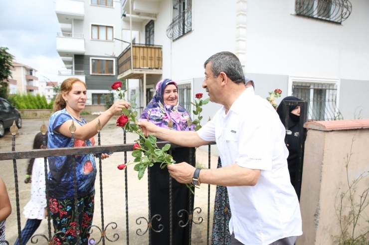Başkan Karabacak, Seçim Çalışmalarına Devam Etti