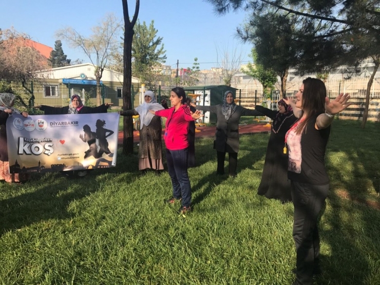 Diyarbakır’da ‘Koşabiliyorken Koş’ Projesi