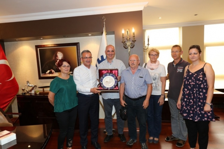 Erasmus Heyetinden Başkan Köşker’e Ziyaret