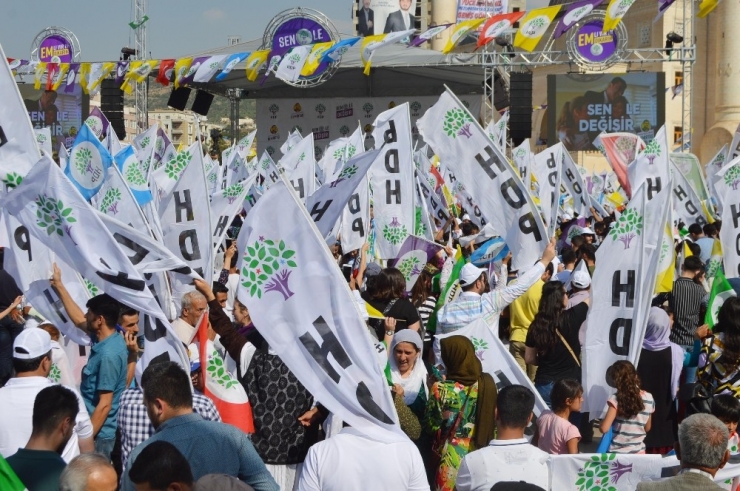 Hdp Mardin’de Miting Yaptı