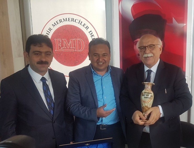 Avcı’dan Mermerciler Derneği’ne Ziyaret