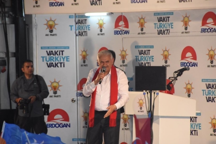 Başbakan Yıldırım: “Başbakanlık Koltuğumu Sistem İçin Bırakıyorum”