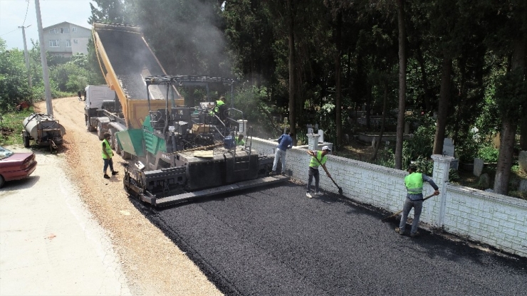 Başiskele’de Yol Yapım Çalışmaları Hız Kazandı