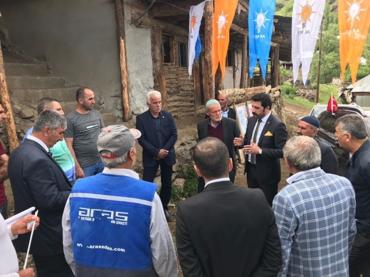 Mhp Adayı Kılıç Oltu’da Seçmenle Bir Araya Geldi