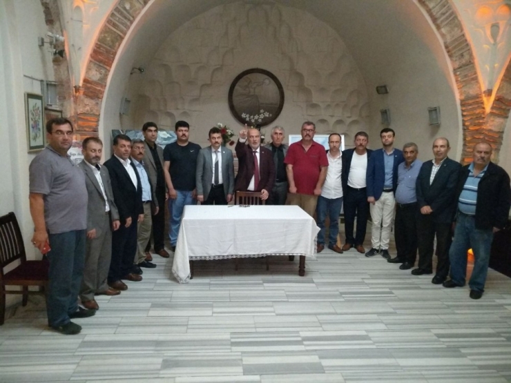 Ahmet Yelis, Bbp Kurmaylarıyla Bir Araya Geldi