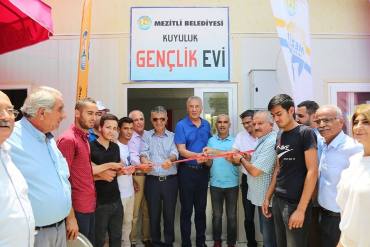 Mezitli’de Gençlik Evleri Çoğalıyor