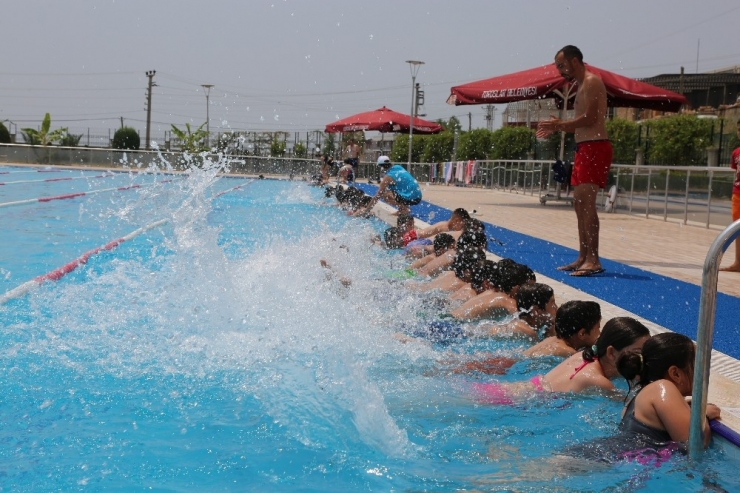 Toroslar’da Yüzme Kursları Başladı