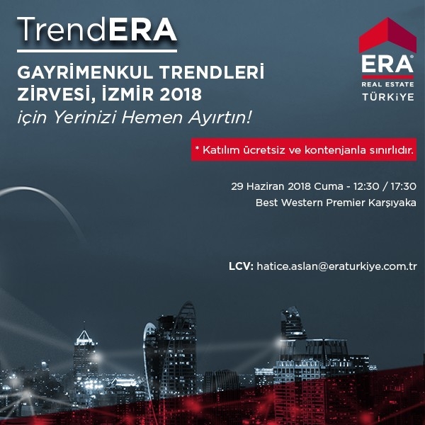 Era Gayrimenkul Türkiye İzmir’in Nabzını Tutacak