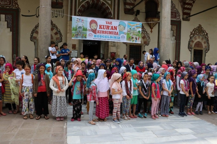 Manisa’da Yaz Kur’an Kursları Başladı