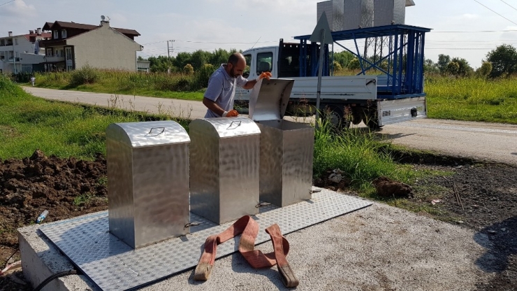 Başiskele’de Çöpler Yer Altına İniyor