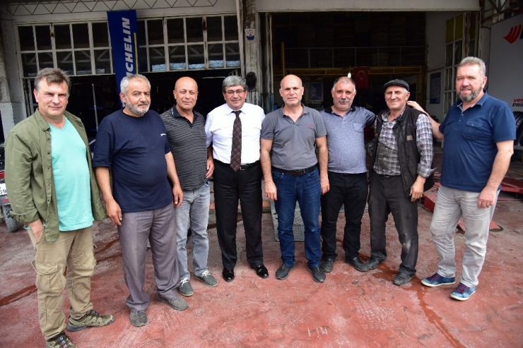 Başkan Can, Sanayi Esnafı İle Bir Araya Geldi