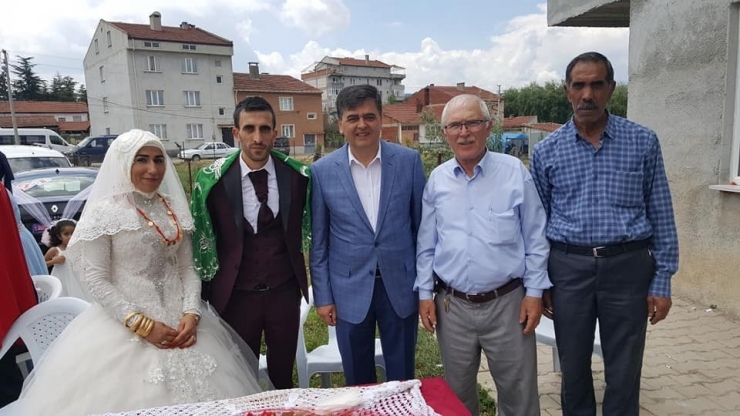 Başkan Yalçın, Sünnet Ve Düğün Merasimlerine Katıldı