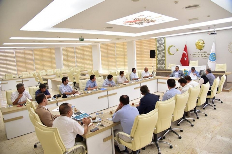 Bilecik Belediyesi Haftalık İstişare Toplantısı Yapıldı