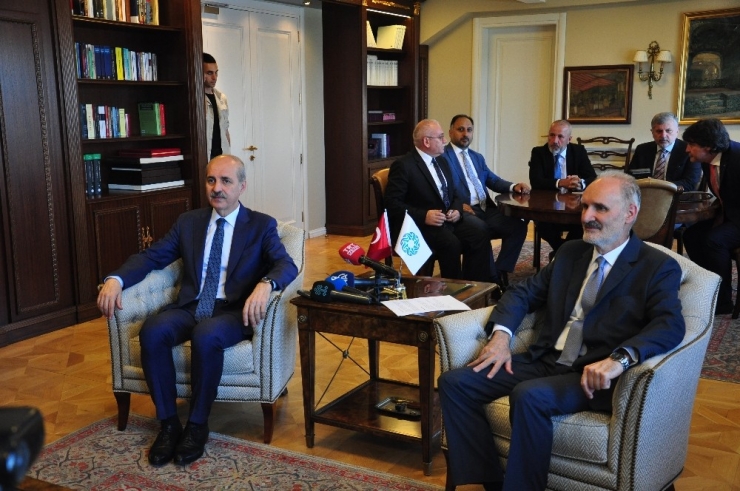 Bakan Numan Kurtulmuş İto’yu Ziyaret Etti